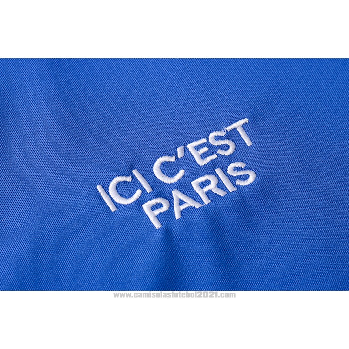 Camisola de Treinamento Paris Saint-Germain 2020-2021 Azul